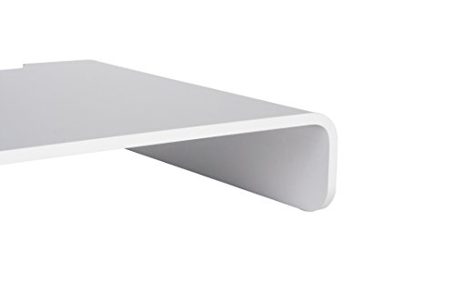 SilverStone Technology Aluminum Unibody Monitor / iMac Stand, Silver (MR01S)