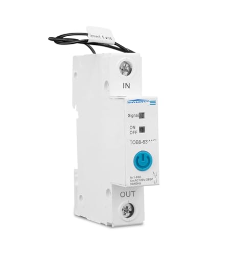 Monitorización KWh y ahorro con el interruptor inteligente 63A 1P+N