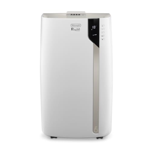 DeLonghi Pinguino Extreme - Mobiles Klimagerät für Räume bis 33 5 m mit Luftentfeuchter & Ventilator 8900 BTU Leiser Betrieb Eco-Real-Feel 24h-Timer Energieeffizienzklasse A+ (PACEX93)