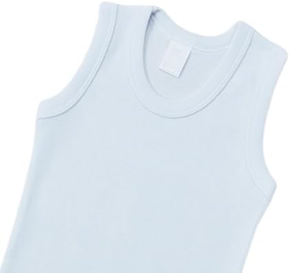 4-Pieces Bodysuit Onesies barbtoz Baby Boys Underwear Cotton 100% White