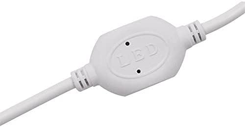 Miniatura 3 de 1 enchufe de EE. UU. para tira LED flexible de 110 V de luces de neón con un ancho de 0.472 in