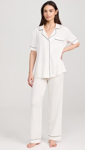 Image of Eberjey Gisele Short Sleeve Pant PJ Set