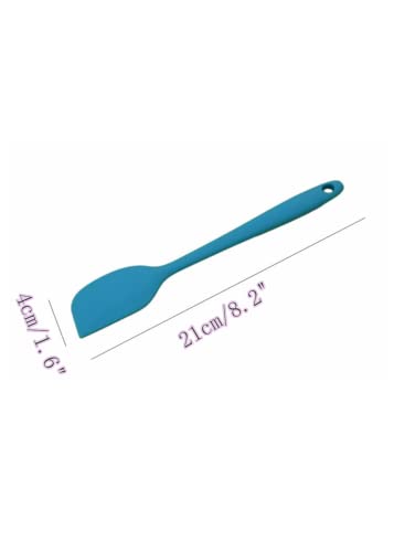 Lapxsnzd 8 Piece Heat Resistant Silicone Spatula Set - Non-Stick Rubber Spatula Kitchen Utensils For Cooking,Baking,And Mixing,Multicolor #TOP1