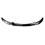 Spoiler Frontali 4 Pz Paraurti Anteriore Splitter Lip Canard Spoiler Diffusore Kit Corpo Vettura Per Bmw E82 E88 1 Serie 118d 120i 120d 125i 135i 2008-2013(Gloss Black)