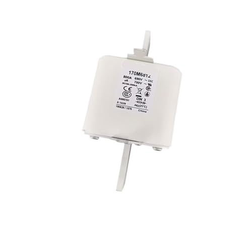 Fusible rápido de bajo voltaje serie 170M4392 170M4393 170M4395 de tipo cuerpo cuadrado, 1 Uds