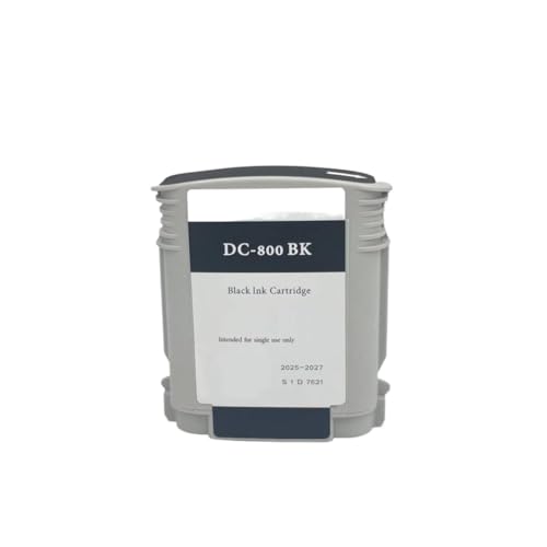 GRjzvrWoY Ink Cartridge Compatible with DILETTA 600i 700i 800i Series Certificate Printer DILETTA800 DC-800 (DC-800 BK)