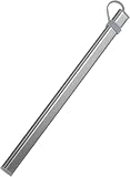 1 x silberne Essstäbchen-Röhrchen, Aluminium-Box für Titan-Box ohne Essstäbchen, Küchenutensilien, Gadgets (24,5 x 1,8 cm)