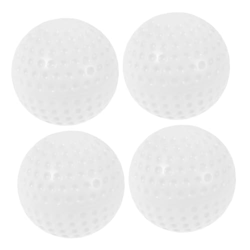 Balles de baseball et softball Toyvian pour s'entraîner au jardin - Lot de 4 pièces