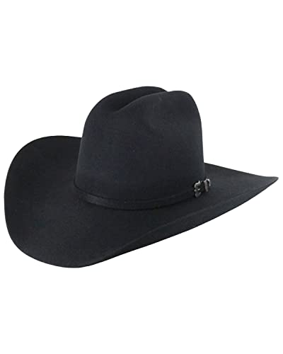 Cody James Unisex Denton 3X Wool Felt Cowboy Hat - J37881541 6 7/8 Black
