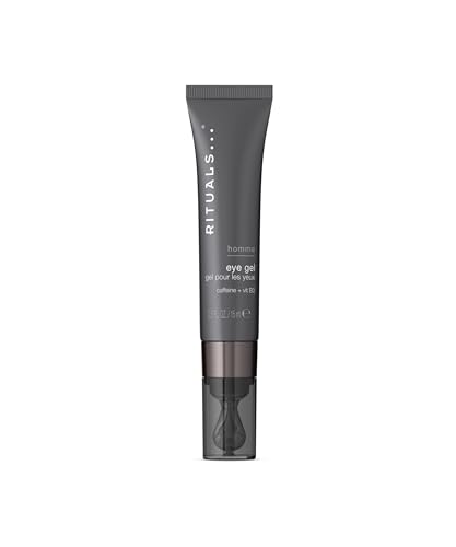 RITUALS Homme Gel Contorno de Ojos, Crema Antiedad con Cafeína y Vitamina B3, Reduce Ojeras e Hinchazón, 15ml