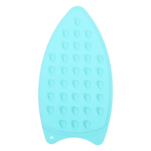 GLEAVI Soporte para Plancha: Alfombrilla de Silicona para Planchar con diseño Colgante, Almohadilla Resistente al Calor para Planchar sobre la Mesa - Alfombrilla Resistente al Calor para Uso