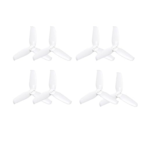 Hélice 2540 Flash 2.5 pouces tripale blanche pour drone de prise de vue