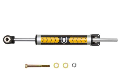 ICON, Centerline Steering Stabilizer, Compatible with 2007-18 JK Wrangler, 22039