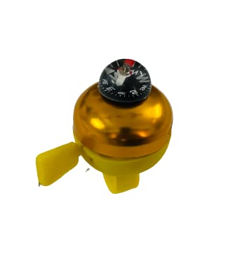 Shrenik Cycle Bell Plastic Upper Compass for All Age Bicycle Bell on Handlebar Sound Crisp Loud (Yellow) (B0C3RW2GLK) Amazon Price History, Amazon Price Tracker