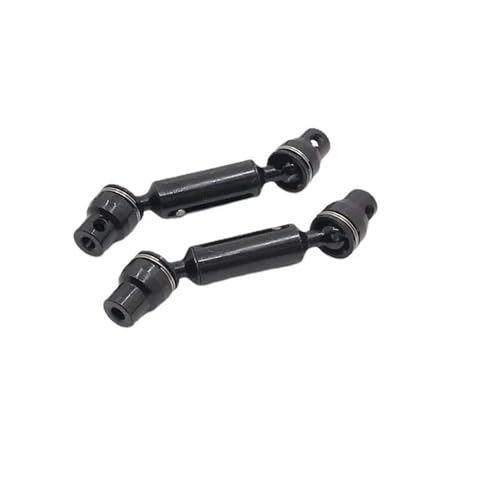 RC�J�[�̕i���� For WPL C74 Pieces De Voiture RC 1/16 1/10 Accessoires Mise A Niveau En Metal Pour Arbres Transmission Avant Et Arriere