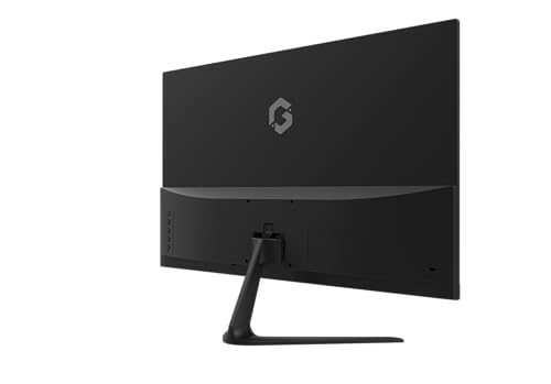 شاشة العاب جيميون GOES24FHD120IPS من سلسلة اسينشيال سوداء 23.8انش لوحة IPS FHD 1920×1080p معدل تحديث 120Hz وقت استجابة 0.5 مللي ثانية 2.1 HDMI جي سينك وفري HDR مكبرات صوت مدمجة