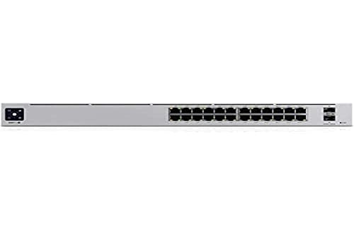 Ubiquiti USW-PRO-24-POE Unifi Gen 2 10 Gigabit Switch, White