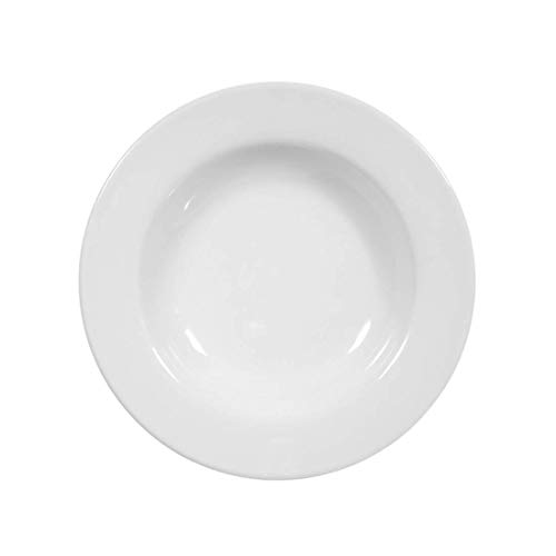 Seltmann Weiden Rondo Weiss Uni Suppenteller 23 cm / 1 Stück