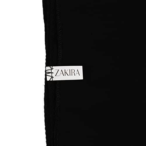 ZAKIRA Chiffon Scarf Sheer Wrap for Women2