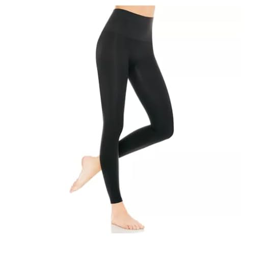 Spanx ASSETS Red Hot Label Shaping Leggings Black Size Small