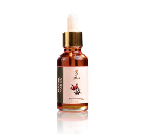 Rosehip Face Elixir For Men & Women (100% Natural- Plant Based Ingredients)
