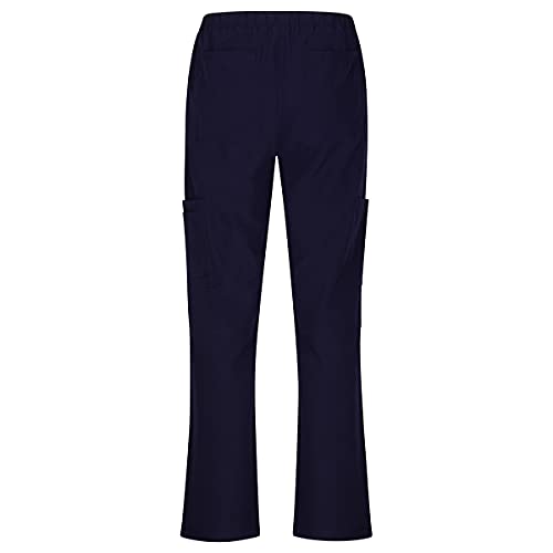 Natural Uniforms レディース クールストレッチ Vネック カーゴトップとパンツセット