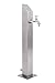 Produktbild Wassersäule Edelstahl V2A Garten Brunnen Zapfsäule Wasserzapfsäule Wasserverteiler Zapfstelle SQS-730