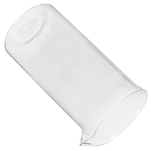 Gatuida Coffee Press Replacement Cup 350ml Glass Carafe Handle and Filter for Espresso and Tea Brewing Suitable for Cafetiere 6 Cup Accessories