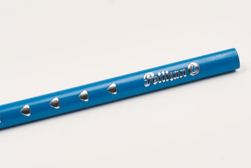 Pelikan Buntstifte-Set Silverino 12-teilig, dreieckig für Kinder und Erwachsene, 12 Farben