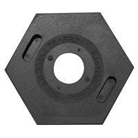 أجهزة TrafFix، Inc. 42000-TB18 VizCon Delineator Tube Bases 3 وحدات