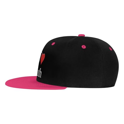 I Love Math Adult Baseball Hat Flat Top Hat Hip Hop Hat4
