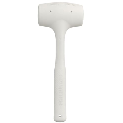 FORTUNATO Martello Battipiastrelle in Gomma Antirimbalzo, Manico in Acciaio Rinforzato, 1000 gr