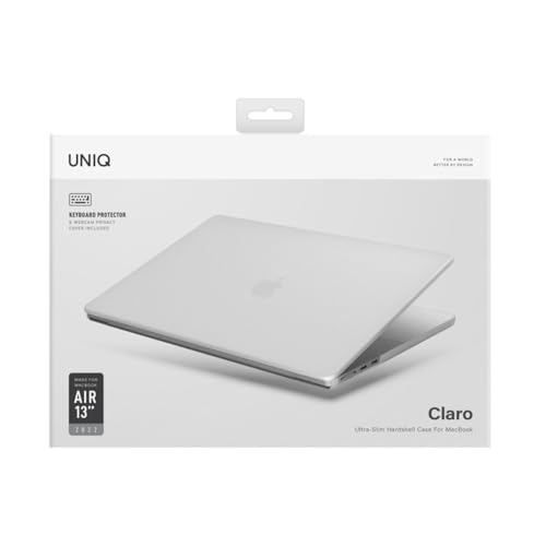 UNIQ - Schutzhülle - Husk Pro kompatibel mit Mac Book Air 13 (2020) Farbe - Hellmatt