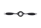 Century Drill & Tool 98509 1' Hex Die Stock, ProGrade Twist-Lock Design, High Carbon Steel for Clean, Accurate Threading, Ergonomic Handles