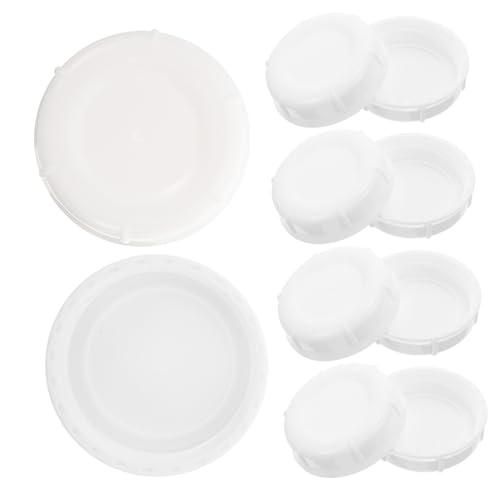 TOYANDONA 10pcs Milk Bottle Lids Replacement Caps Leak Proof Bottle Sealer for Travel