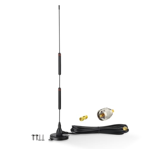Antenne radio mobile double bande résout les pertes de signal en voiture Eightwood