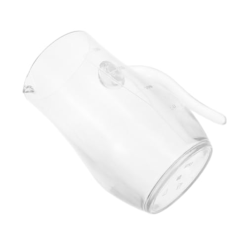 Mobestech Dispensador De Acrílico Decantador De Vino Con Asa Transparente Para Hoteles Restaurantes Bares Decantador De Licor