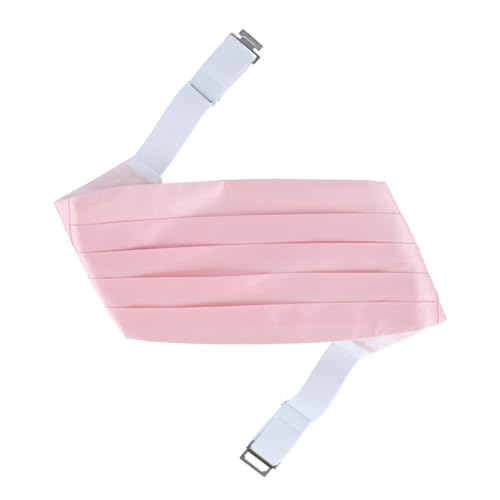 Image of Trafalgar Men's Sutton Solid Color Silk Cummerbund