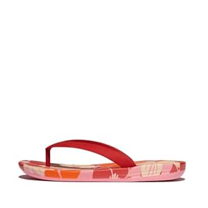 Fitflop Iqushion Kinder Zehentrenner Rot
