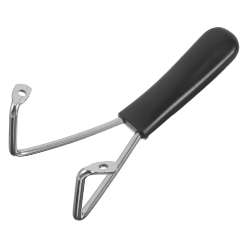 Healifty Manija Desmontable Resistente al Calor para Cesta de Freidora con Mango Plástico Ergonómico y Acero Inoxidable para Freidora de Aire para Áreas de Cocina Compactas y Usuarios con Manos Más Débiles miniatura 1