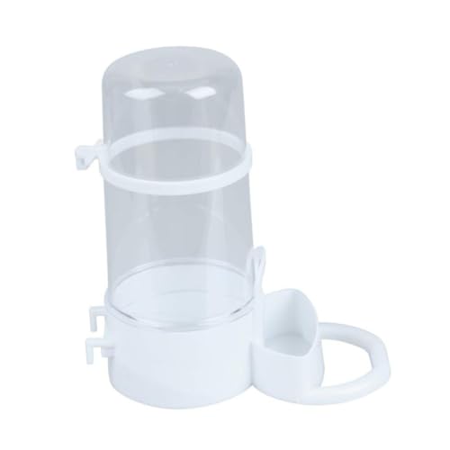 Gatuida Alimentador Automático para Hámster Cuenco para Evitar Caídas de Comida para Mascotas Pequeñas Dispensador de Comida para Hámster Jaula