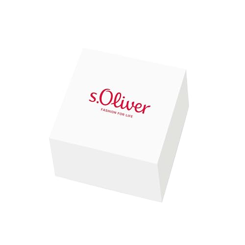 s.Oliver Armbanduhr Damen Quarzuhr Analog, mit Edelstahl Armband, 3 bar Wasserdicht, Kommt in Uhren Geschenk Box – Bild 6
