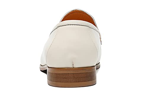 Santimon Men's Loafers Slip-ons Leather Formal Dress Walking Shoes Fashion Casual Penny Loafers for Men4