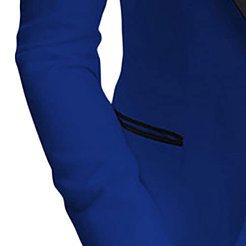 Men's Slim Fit 3 Piece Suit Set Peaked Lapel One Button Tuxedo Suits Solid Party Dinner Jacket Vest & Pants Sets 5