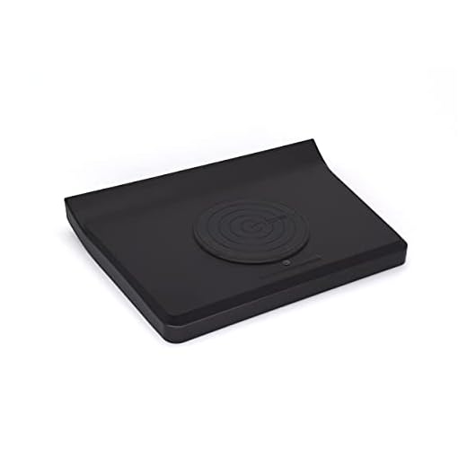 Inbay Qi Smartphone Bandeja para VW Golf V, Golf Vi, Jetta V, Scirocco (Tipo 13), EOS (1 F)