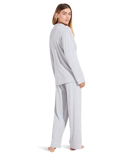 Image of Eberjey Gisele Classic Women's Pajama Set | Long Sleeve Shirt + Long Pants