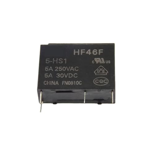 Relés HF46F-005-HS1 5A250VAC con contactos de alta precisión para PCB 3