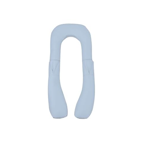 Leachco Canoodle® │ Slim Fit Body Pillow for Recliners │ with a Zippered Removable Cover - Cool Blue Cover