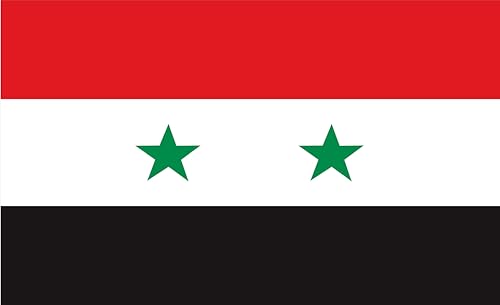 Drapeau République Arabe Unie de qualité VAR Marine 5x3m