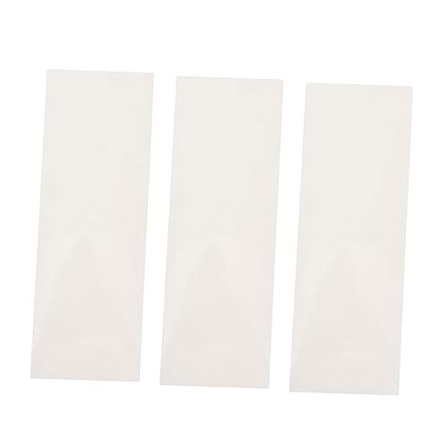 KOMBIUDA 3 Sheets Skid Grip Stickers for Finger Skateboards Self Adhesive Tape Transparent Non Scratch Design for Training and Competitions